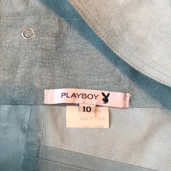 PLAYBOY LEATHER SKIRT - Picture 5 of 6